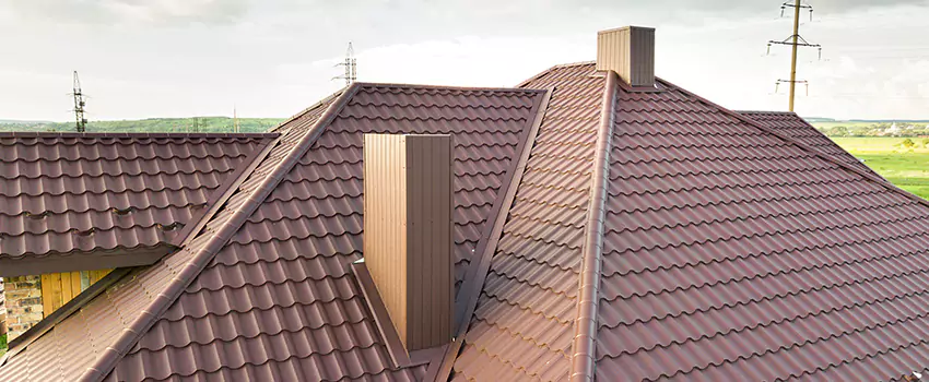 Residential Chimney Flashing Restoration in Greenfield, MA