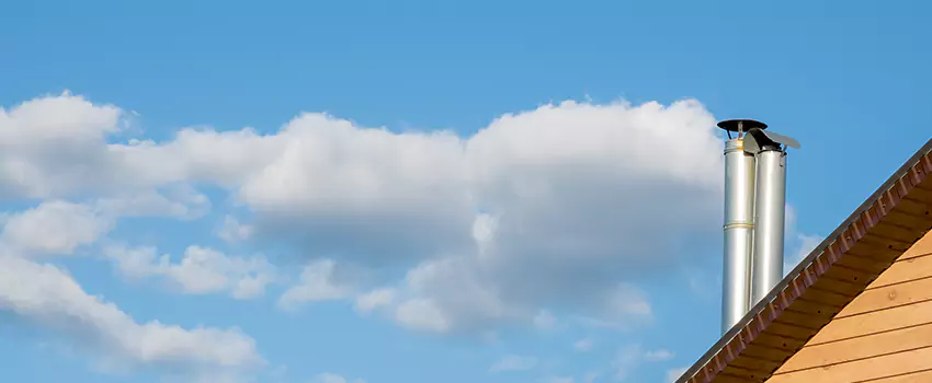 Chimney Metal Flue Installation in Greenfield, Massachusetts