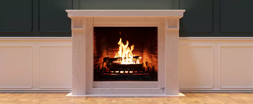 Open Flame Wood-Burning Fireplace Installation Services in Greenfield, Massachusetts