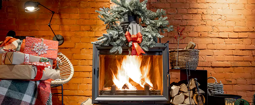 Travis Industries Linear Gas Fireplace Installation in Greenfield, Massachusetts