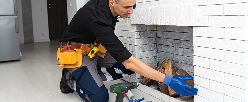 Fireplace Damaged Damper Frame Repair Services in Greenfield, Massachusetts